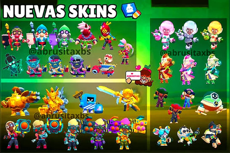 Las mejores skins de Brawl Stars en 2026 y cómo conseguirlas